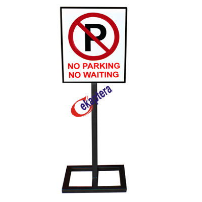 NO PARKING NO WAITING STAND